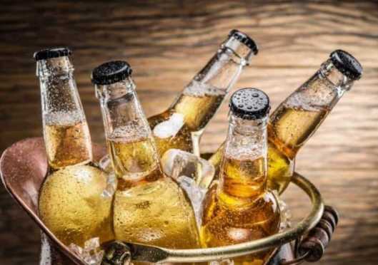 Two men – and the bottle